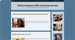 Desktop Screenshot of clip-sexe-amateurs.com